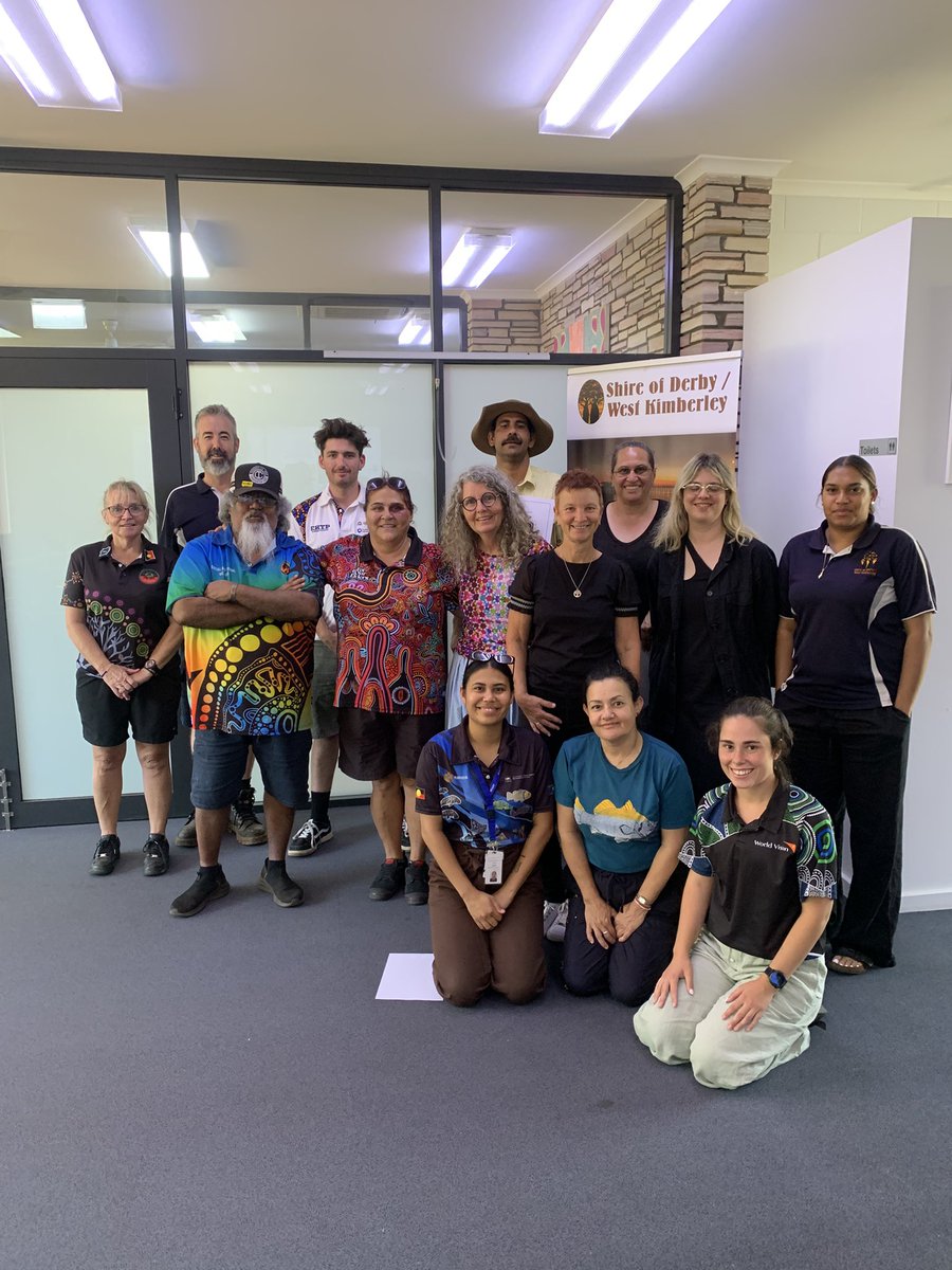 PHAIWA's tweet photo. We love upskilling regional &amp; remote practitioners in advocacy. Last week we ran 2x2day advocacy workshops in Broome &amp; Derby. That’s 31 new public health advocates in the Kimberley! @CurtinUni  @CroakeyNews @ErinParke2 @HealthwayWA  @RuralHealthWes1 https://t.co/UMSWwVjKff