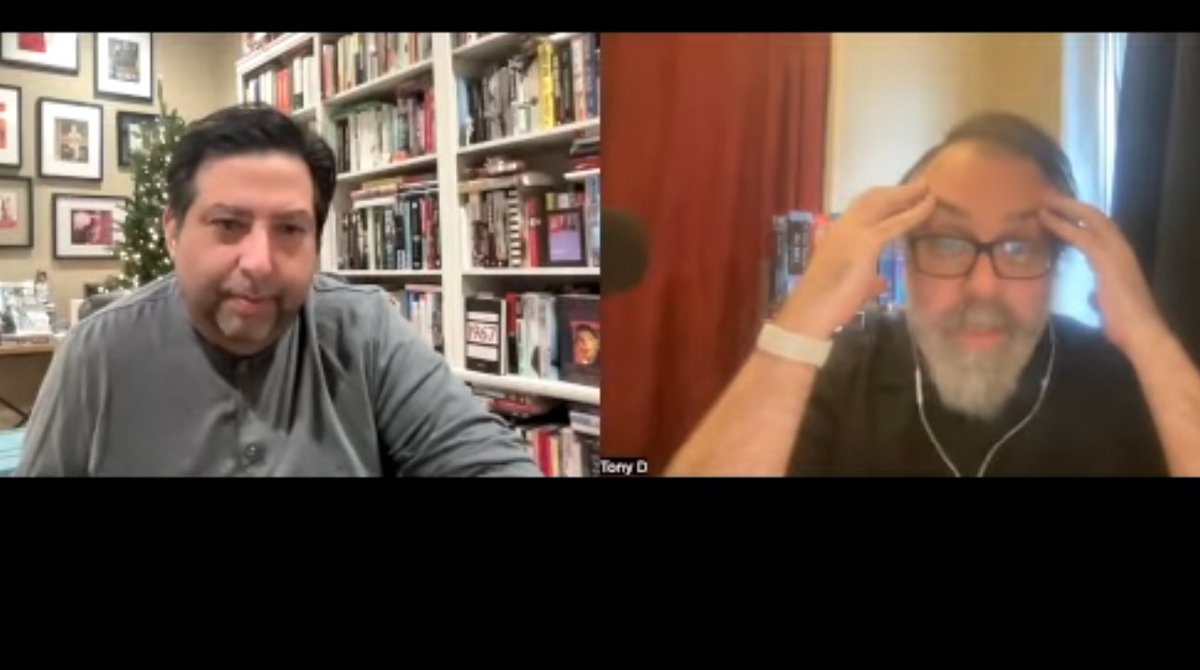 lo-key video flex from taping Drinks with Tony with Tod Goldberg. 53 minutes of delight and book yapping. 

youtube.com/watch?v=yypWDV…

Only Way Out is his novel. Watch, enjoy, subscribe, pet stray dogs.
