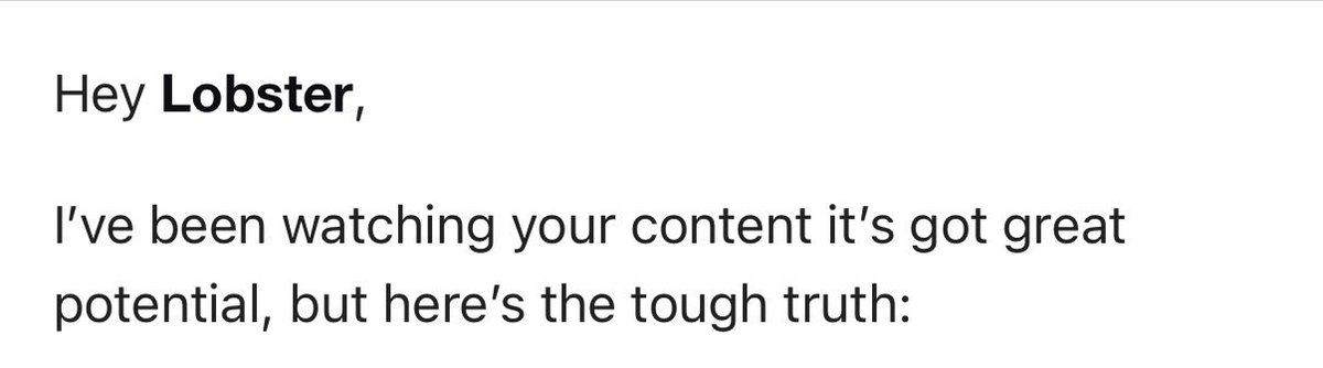 When reaching out to a creator to work with them, please don’t do this..