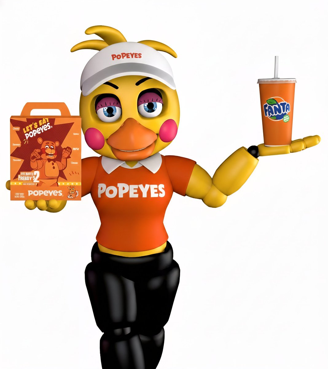 TrueCopy_X's tweet photo. @Popeyes missed marketing opprotunity, popeyes. you had the perfect advertising girl at your fingertips. https://t.co/IzEQfhryKD