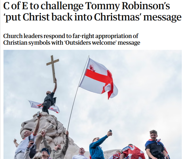 It would be good to see CofE bishops and clergy leading carol singing / services in public places, not just in their buildings. Be missional!
I know some do, but only some. 'Pop up' carol services in our towns would be welcome, and Bishops could join them and be seen.