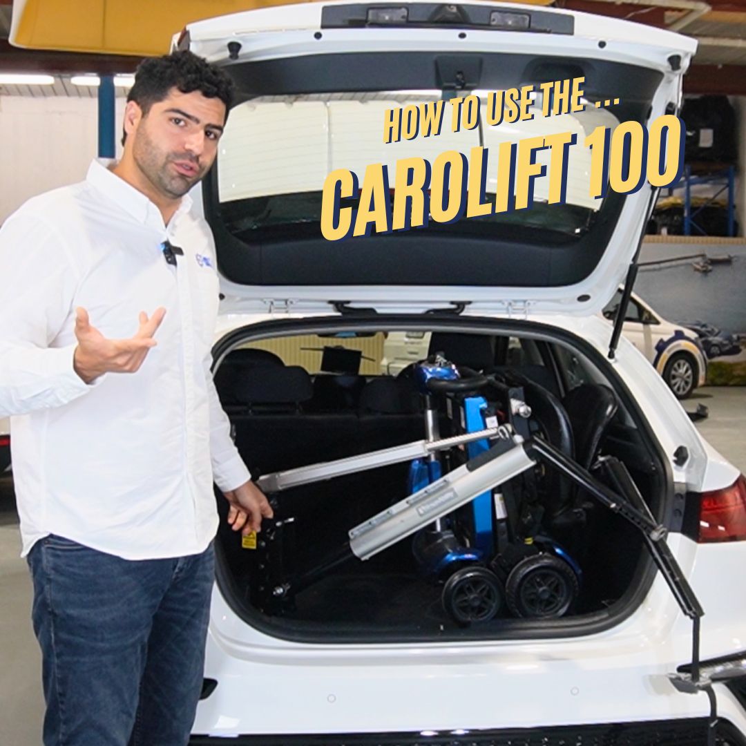 MobilityEng's tweet image. New in our How to… series with Omid!

Meet the Carolift 100 - a compact, powered hoist that makes lifting and loading wheelchairs or scooters into your vehicle smooth, secure, and effortless.

🎥 Watch our latest video: youtu.be/dKL_N0Ng6PM