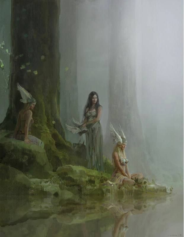 Valkyries at rest