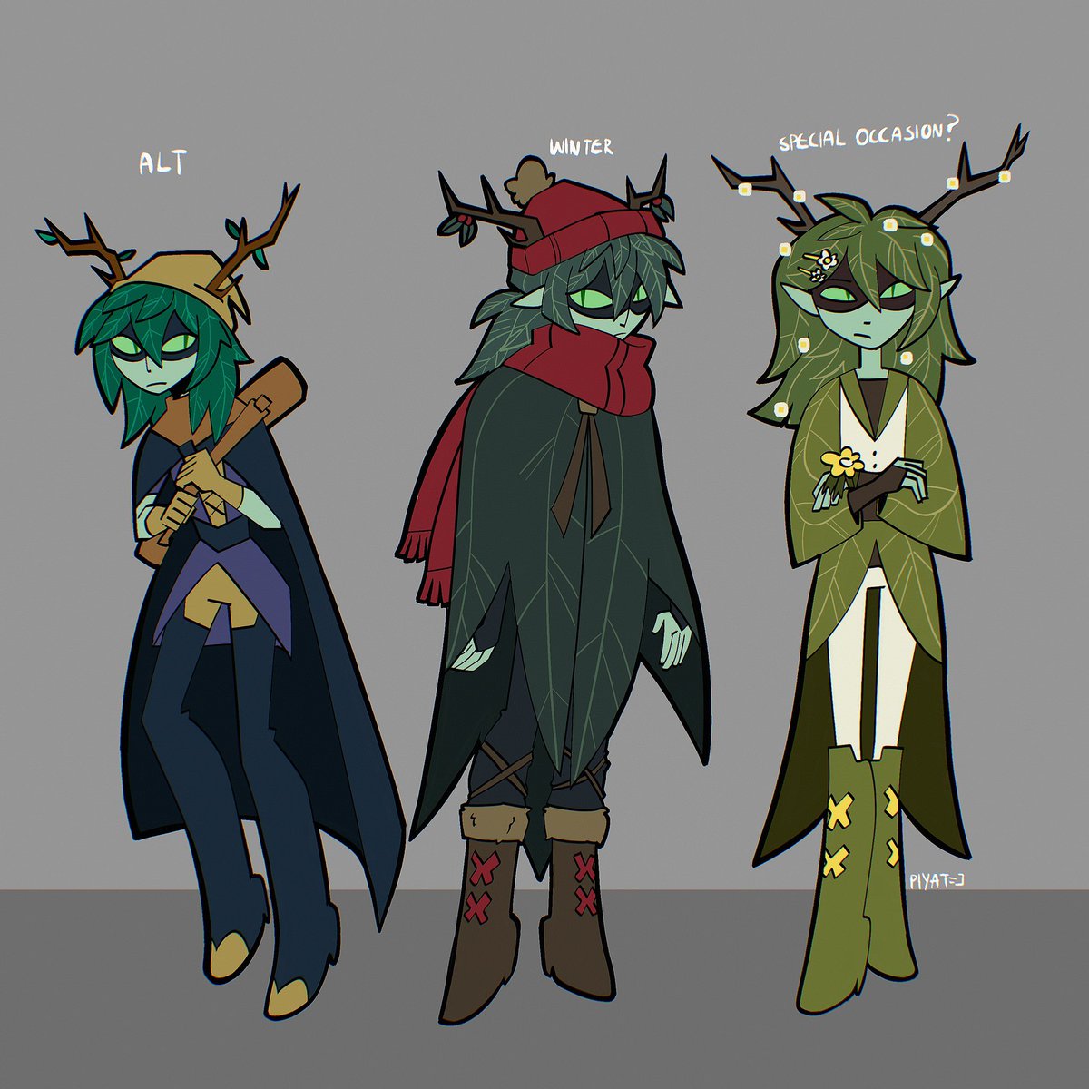 Begging for some more Huntress outfits 🙏 poor girl has one set of clothes I swear XD

#adventuretime #huntresswizard