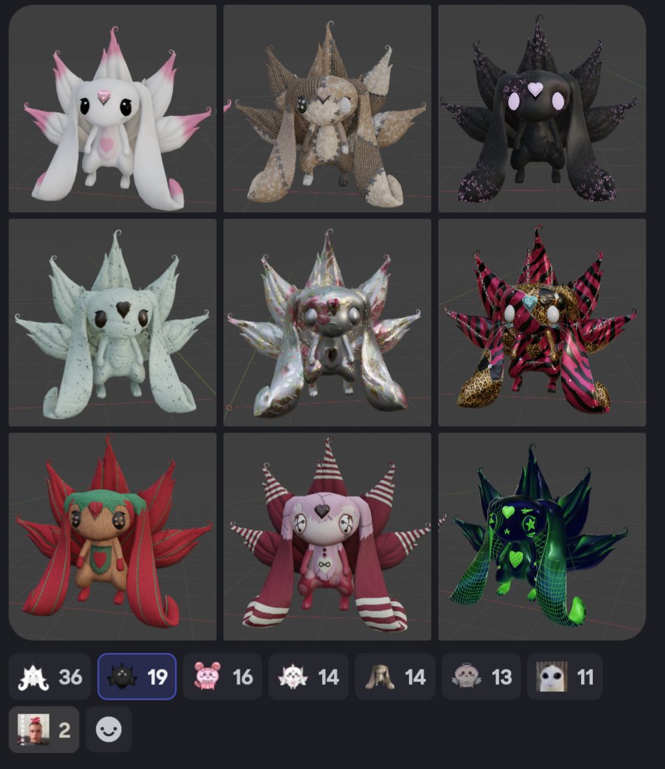 x.com/i/communities/…
These are so stinking cute!!! chatDoll pets sneak peek 🥰😍 chatDoll is coming December 20th !! 😲😲😲😲 Don't miss out on this awesome game !!  Join the community and discord to find out more sneak peeks . 
<a href="/chatDOLLc/">chatDOLL ©</a>