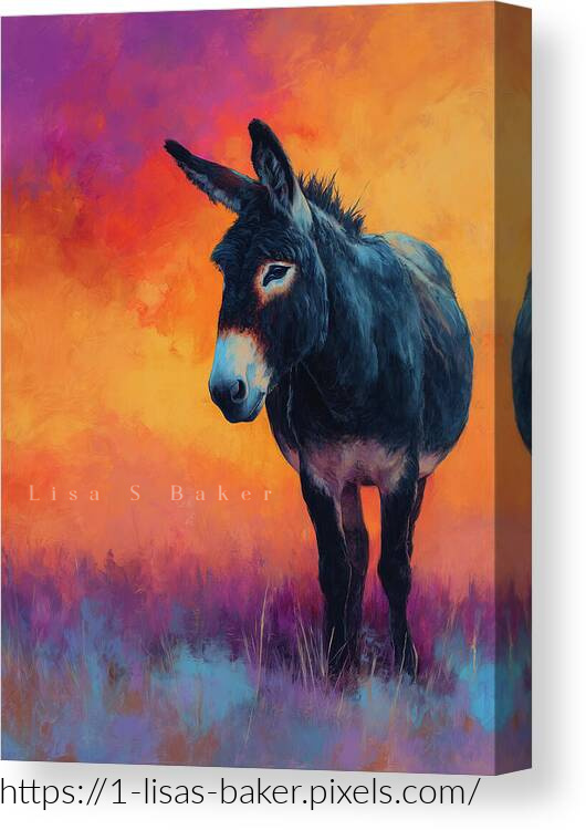 LisaSBaker444's tweet photo. Sunset Burro - newly added to my gallery: https://t.co/IZUziniPvH
#burro #donky #wildlife #sunset #southwest #painting #art #arte #artwork #wallart #homedecor #artforhome #artforsale #buyintoart #artprints #canvasprints #puzzles #artistonx https://t.co/zOAa528NFT