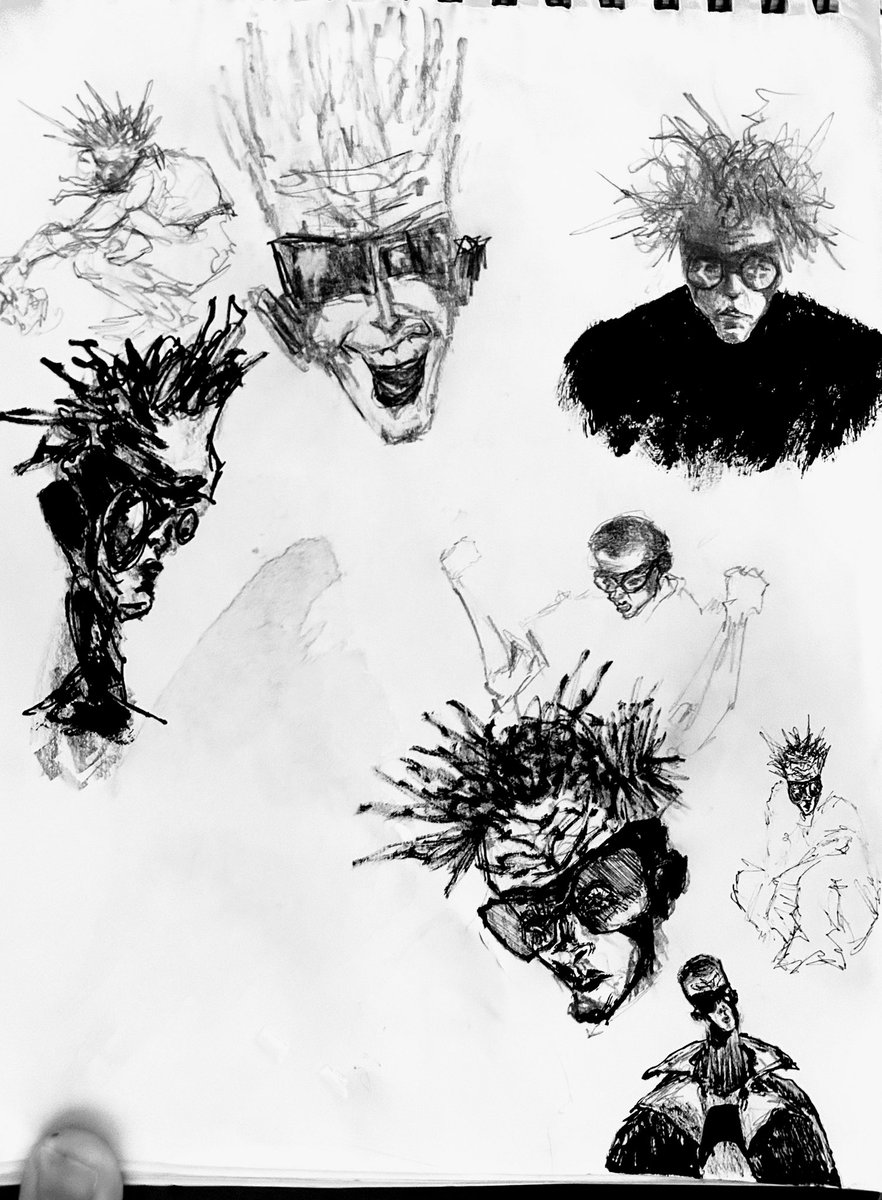 artbydiego's tweet photo. animal man sketches🐆🪰🦑
#art #arttwt #ArtistOnTwitter #dc #inkart #sketchbook https://t.co/MOcm42xGB9