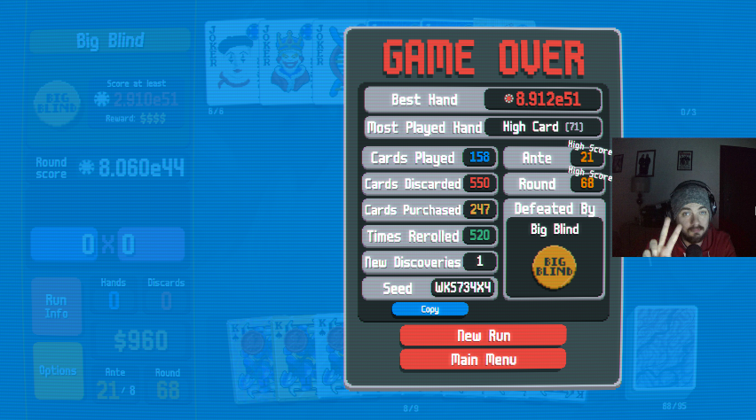 Nota_Steve's tweet image. Hi, It's me, the idiot who throws away potential naneinf runs by discarding the kings I made in hand with DNA... I'm so sad