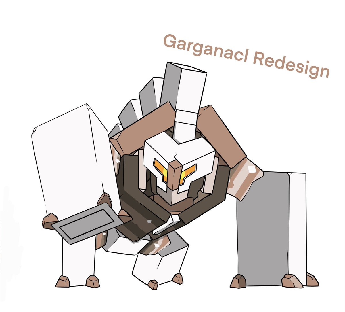 OmegaRedArts1's tweet photo. Garganacl redesign! https://t.co/2xviWb2GDX