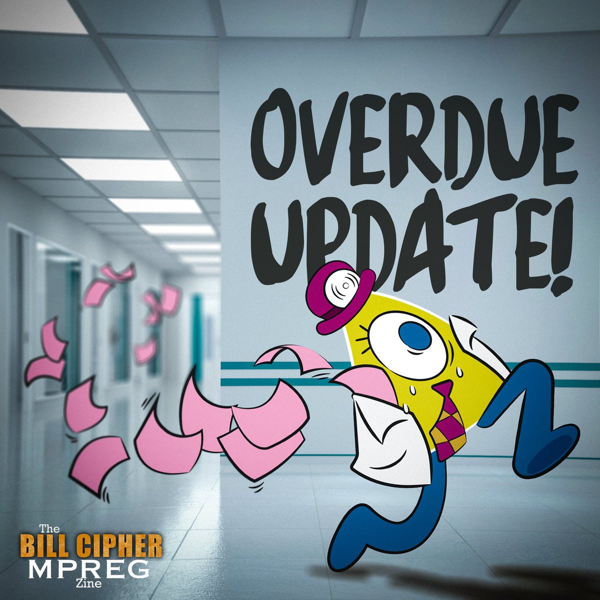 The Bill Cipher MPREG Zine tweet media