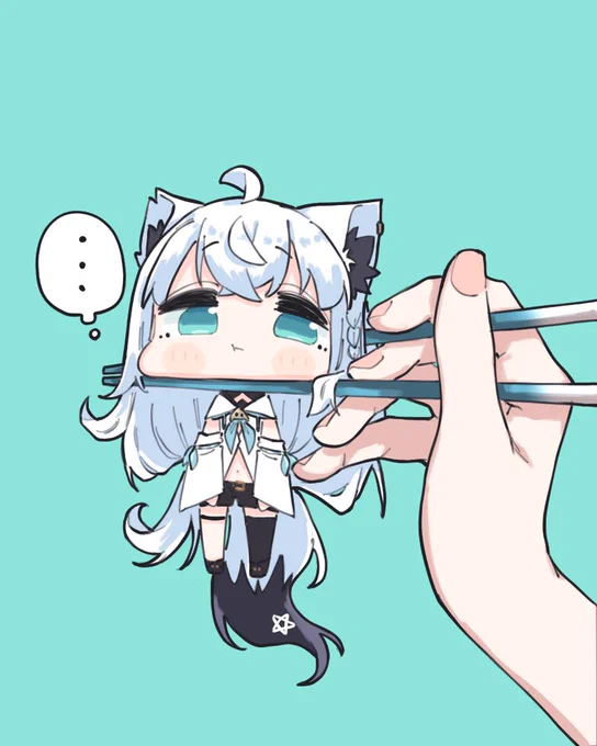 #今年も残りわずかなので今年一番伸びた絵を貼る フブちゃんでした!むにーっ