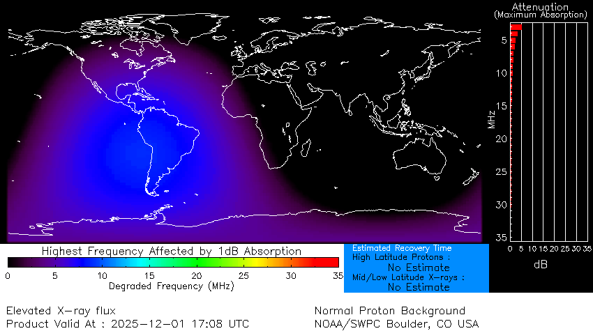 _SpaceWeather_'s tweet image. Strong R3 radio blackout in progress (≥X1 - current: X1.14)
Follow live on spaceweather.live/l/flare
