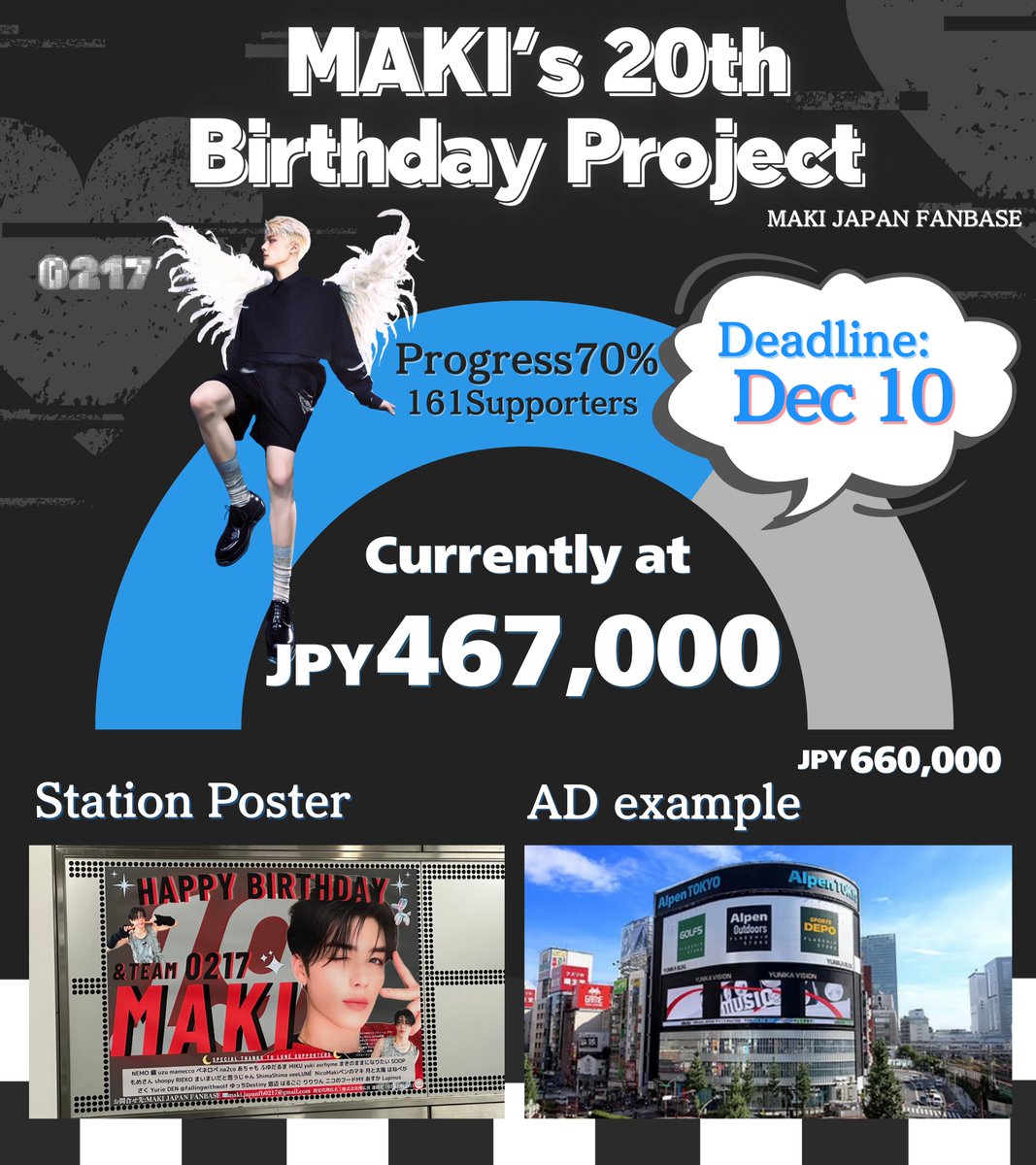 Maki 平凡の愛し方 ポスター この赤いポスター見に行ったなぁ🥹💞 全部実施してもらいたいので追加