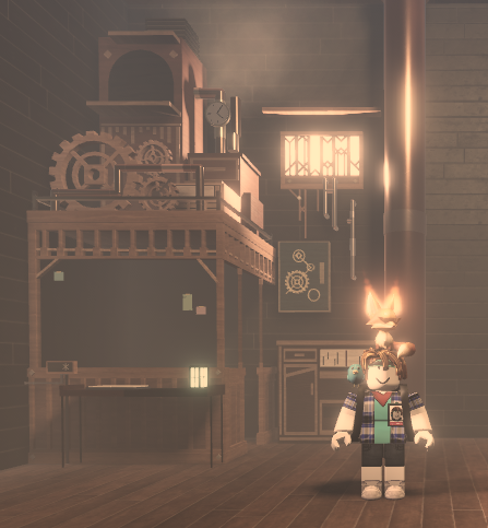 MajisEnter's tweet photo. #ROBLOX #RobloxDev 
Trying to do Steampunk(?) theme
Still working on trying to get my imagination back https://t.co/TonJMD0Vdk