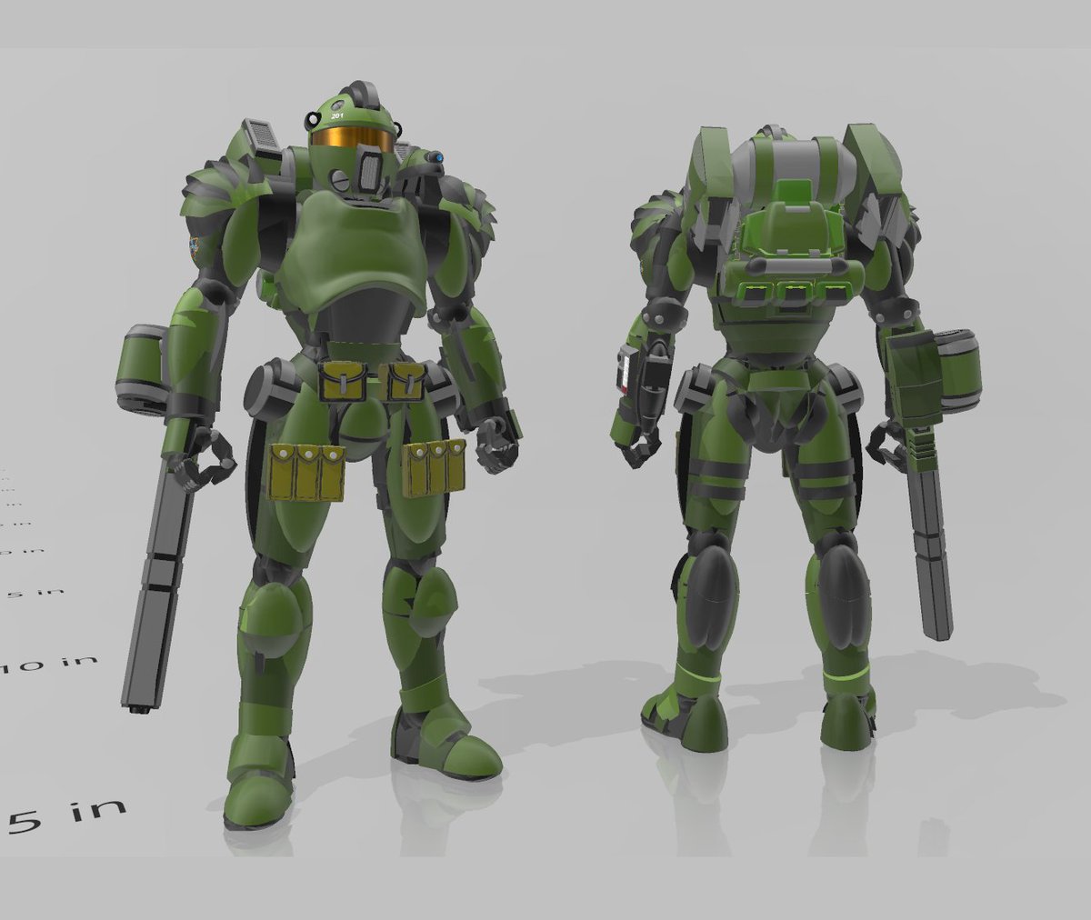 The RPG I play in is pretty wild. My Autobot scout Killswitch just learned that he could combine with the Centurion armor of the team's GI Joe liaison, Crash Test to form Switchback. Besides a buttload of weapons, Switchback's inspiration comes from the Bubblegum Crisis Motoslave