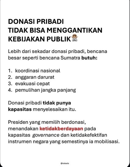 Sumatera Adil & Federal tweet media