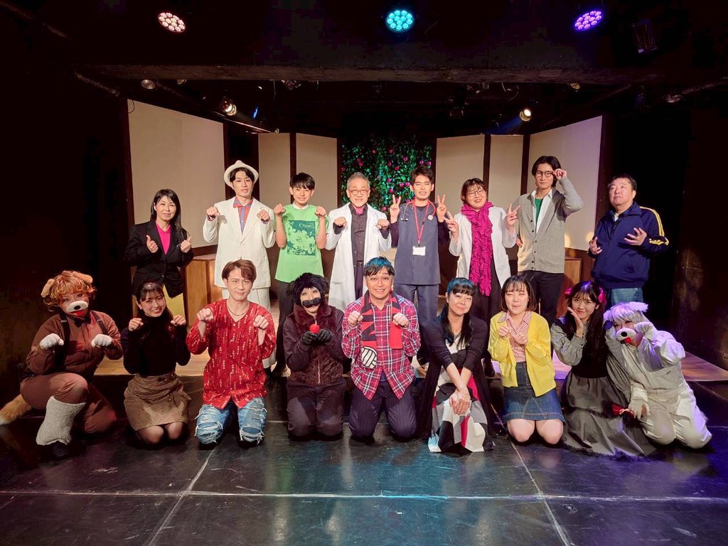 Hitaykika's tweet photo. #舞台BARON
愛組、絆組誰1人欠けることなく無事千秋楽を迎えました。ご観劇ありがとうございました。
素敵な作品でした✨
シェルとして谷口家の家族として生きることができ本当に良かったです🐕 ͗ ͗

兄さん、姐さん、本当にお世話になりやした🐶 https://t.co/wxha6AAVD5