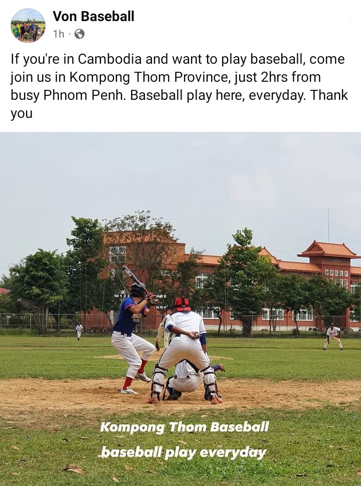 TownBallTuesday's tweet image. Targeting Jan 2027 for a barnstorming tour of Cambodia. We'll be looking to bring a goodwill team over to play some games and run some instructional workshops, along with some tourism. We'll organize boarding and in-country travel itinerary. More details to come. 
Stay tuned.