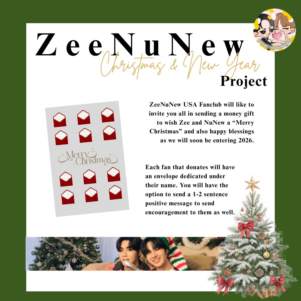 ❄️🎄ZeeNuNew Christmas & New Year Project 🎄❄️] ZeeNuNew USA