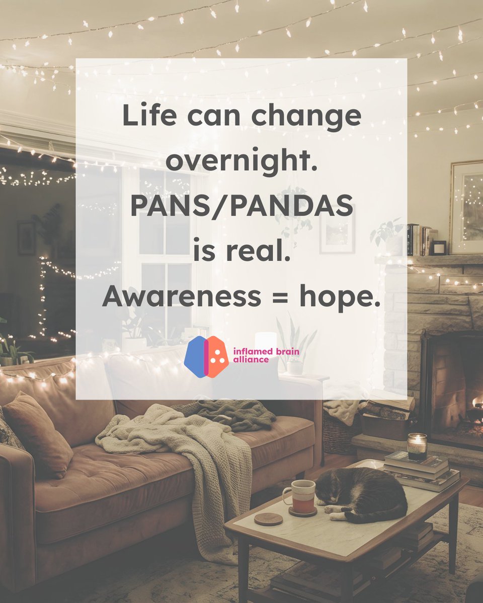 inflamedbrain_'s tweet image. 🎄 This holiday season, let’s remember children, youth &amp;amp; adults whose lives can change overnight. PANS/PANDAS causes sudden changes in behavior, emotions &amp;amp; health. Early recognition brings hope.

#PANDAS #PANS #HopeForHealing