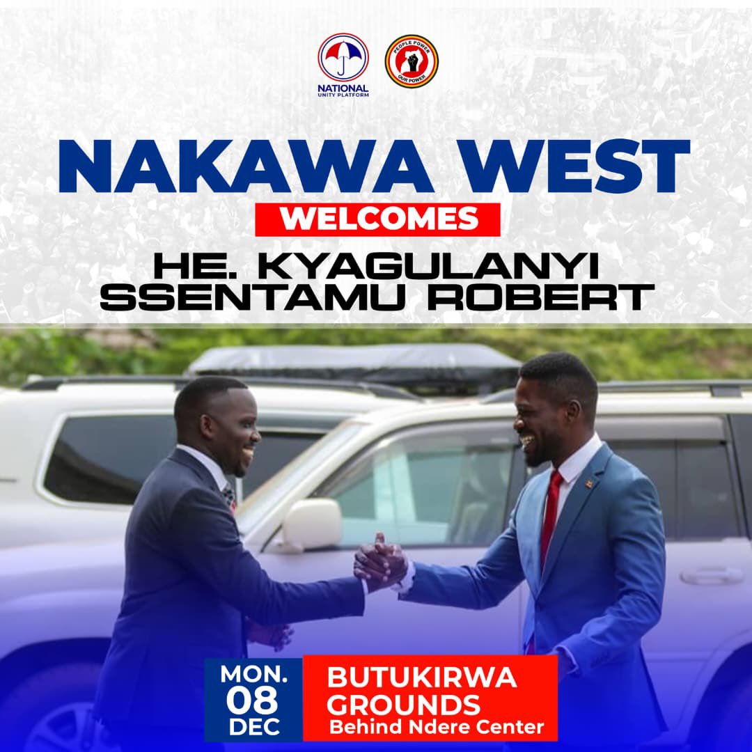 We kick off the day in Nakawa East, and then climax it in Nakawa West.
So help us God.

#ProtestVote2026