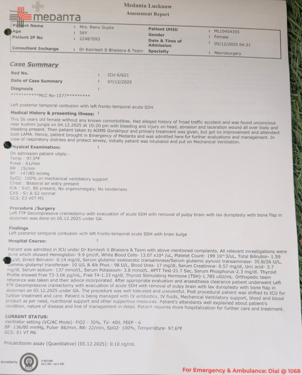 thechartist26's tweet image. Kindly RT please

&quot;Urgent Request for Support: 

Shivam Gupta is one of my students. His parents were critically injured in an accident and are both in the ICU. The medical expenses are mounting rapidly, and he cannot manage them alone.
​
Any small help is greatly appreciated and…