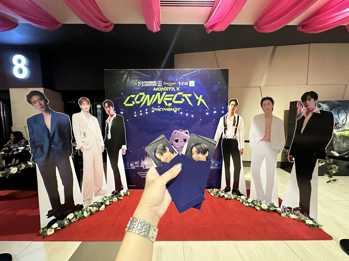126kyuns's tweet photo. SUPER FUNNNN thank you @mbbevents_ph for organizing the block screening, we had so much fun 🥹🫶 monsta x in manila for real next pls 🧎🏻‍♀️

#MONSTAXINCINEMAS
#MONSTAX_CONNECTX 
#MonstaXinManilaDryRun https://t.co/ypifFpzQsa