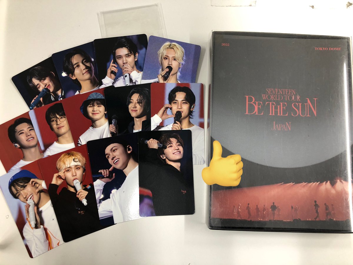 入荷情報】 #SEVENTEEN SEVENTEEN WORLD TOUR 【BE THE SUN】JAPAN の