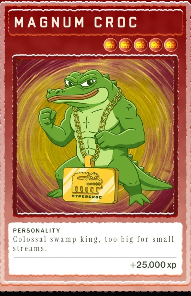 gm ct and happy monday
it's another day to talk about my favorite projects

maximizing XP in the <a href="/Hypercroc_xyz/">HyperCroc</a> ecosystem is not just about being active it’s about being strategically engaged,
it's about locking in

come verify on discord(.)gg/auSSQtKHgP
and claim your XP