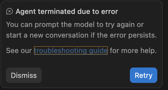 Hey <a href="/antigravity/">Google Antigravity</a> are things broken? All day this is the only response I get from the chat window.