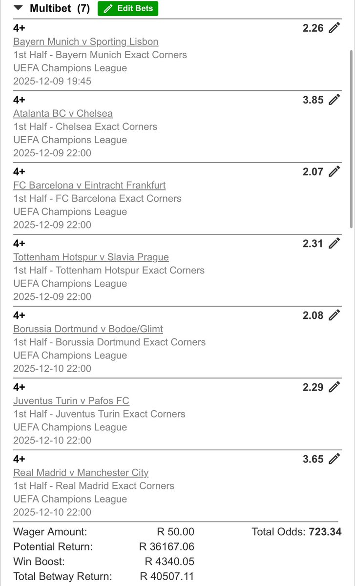 723 odds 

betway.co.za/bookabet/BW277…

Betway code - BW277FD2F4

Good luck