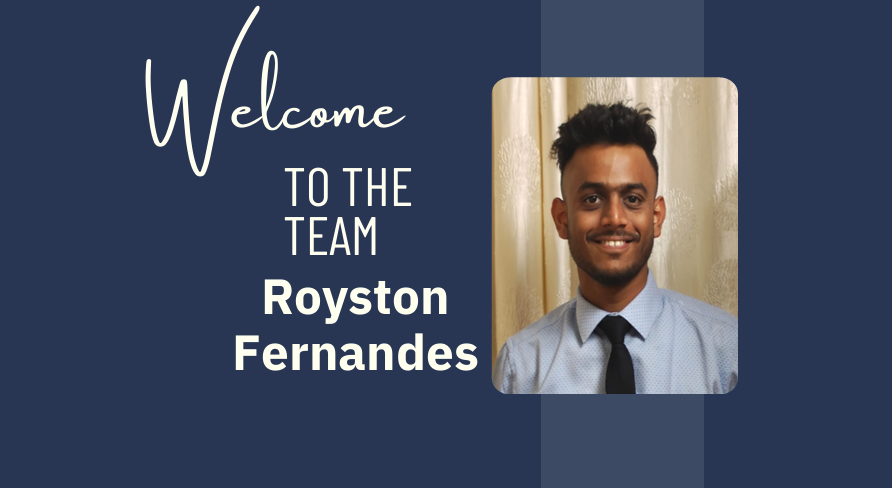 Royston Fernandes! We're super thrilled to welcome to our team.
Here’s to the start of an amazing adventure with AGSuite Technologies!

Cheers to success, growth, and lots of fun along the way.

#WelcomeAboard #NewJoinee #TeamWelcome #FreshStart #JoinTheJourney #TeamGrowth
