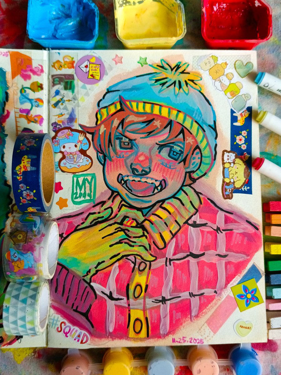 MaskyMask2004's tweet photo. totally not planned not having them next to each other 👉👈 (drew it last month)

#southpark #southparkfanart #fanart #kylebroflovski #ericcartman #kyman https://t.co/wHsfjR56bH