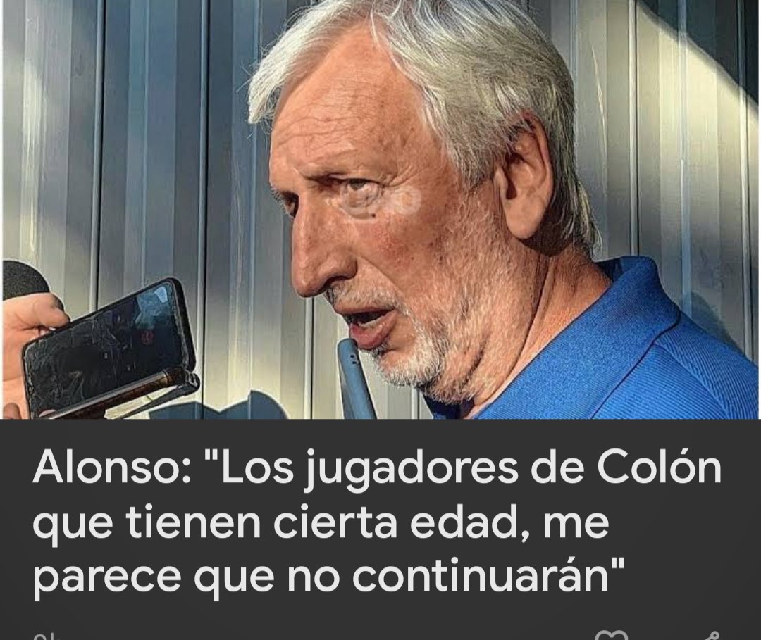 Y a los viejos hijos de puta que nos descendieron, habría que cortarles las bolas y colgarlas en los arcos.
#Colon 🔴⚫
#ElClubDelPueblo