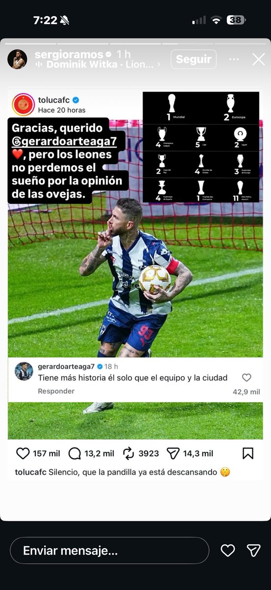 2lizcastro's tweet photo. @SergioRamos en modo buchón 🤣🤣
Mismas vibras 🤣🤣🤣
@TolucaFC https://t.co/VgvVoZMec2