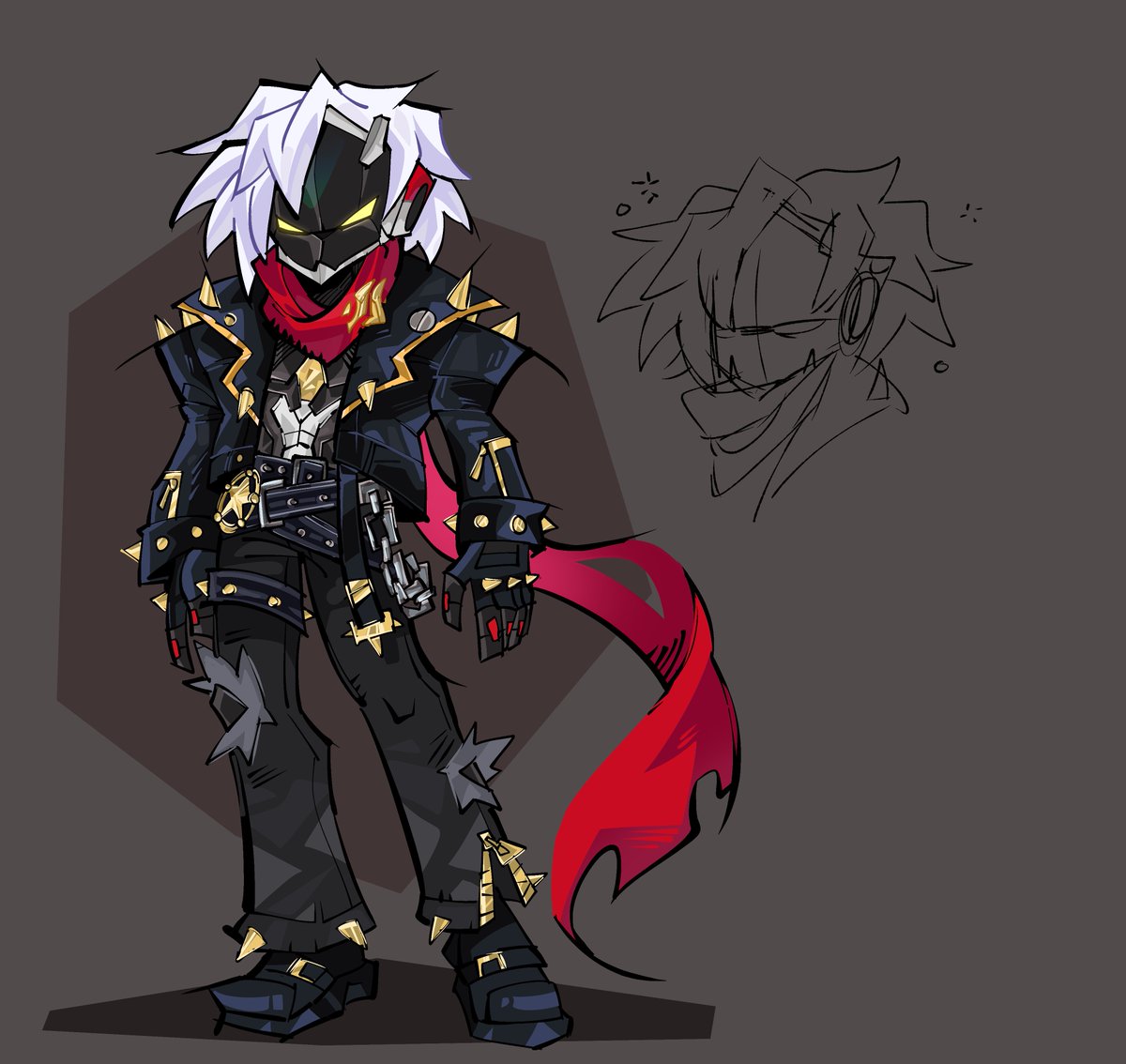 hello billy nation this is my red scarf billy design yayy
-
{ #ZenlessZoneZero #Billykid }