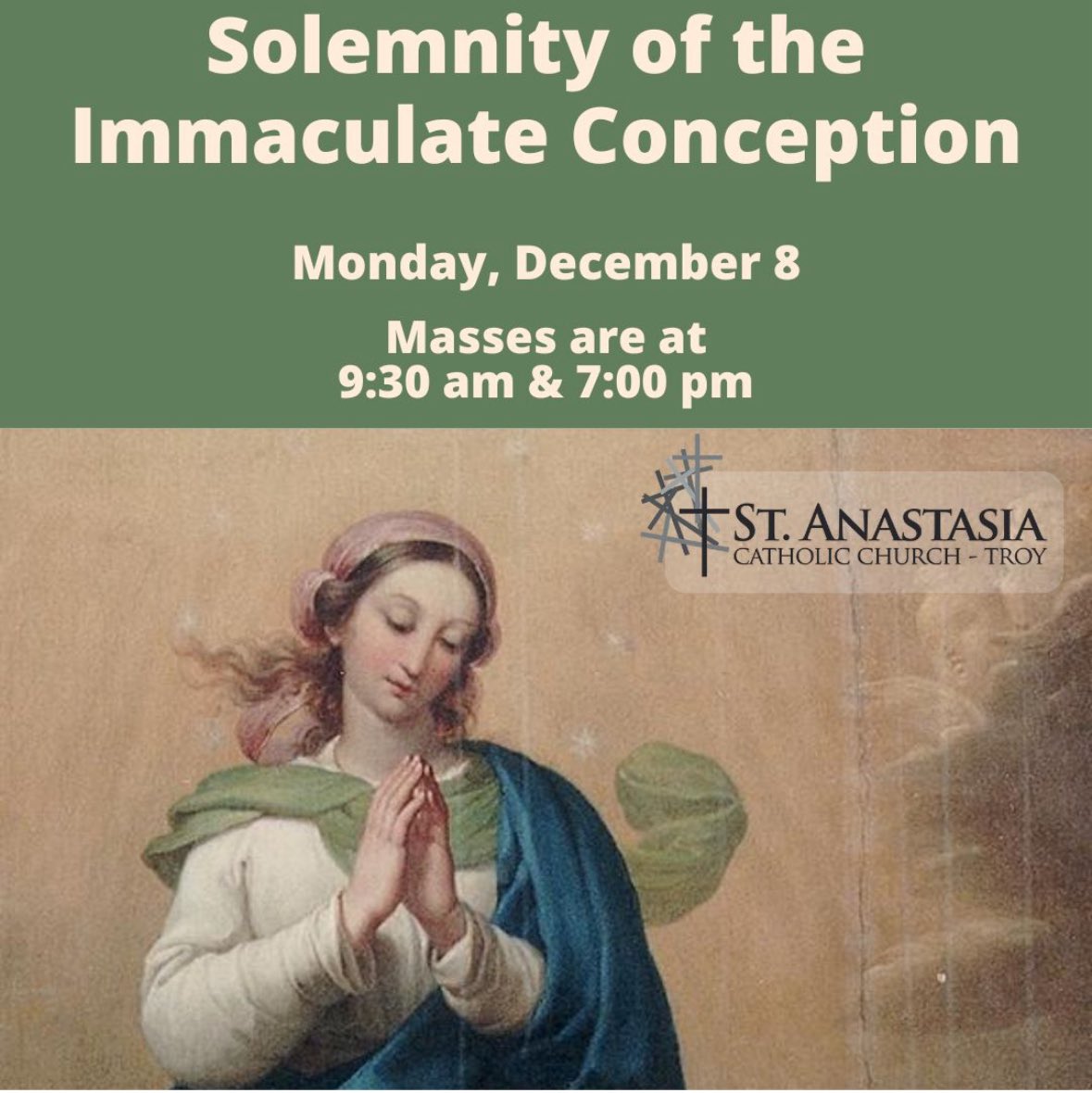 St. Anastasia (@anastasiatroy) on Twitter photo 