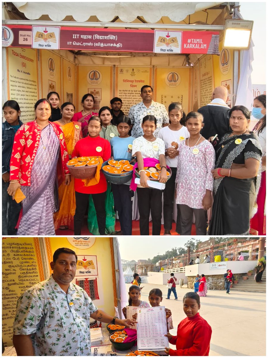 vidhya_shakthi's tweet photo. DAY 5: Kashi Tamil SAngamam 4.0
To sell her diyas, she learned a few Tamil words and used them with confidence and pride.
A small act, but a beautiful reminder of India’s unity in diversity

@iitmadras  @EduMinOfIndia  @CMOfficeUP 
#DiyaSeller #StreetStories #UnityInDiversity https://t.co/1oR3pOXpkA