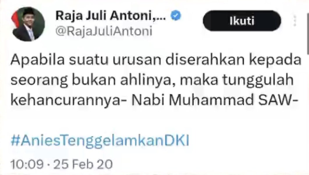 Dan akhirnya, kehancuran itu datang!