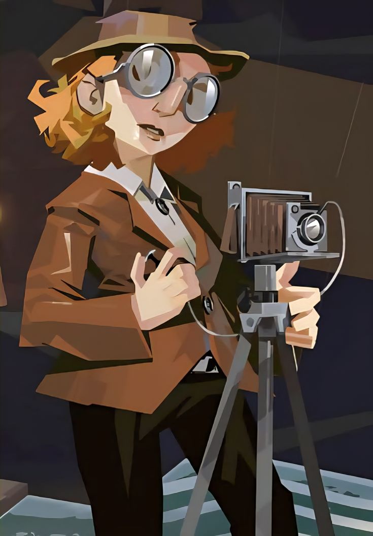 ProbablyNotVee's tweet image. btw the photographer from Dredge is LITERALLY Hildy Russet.