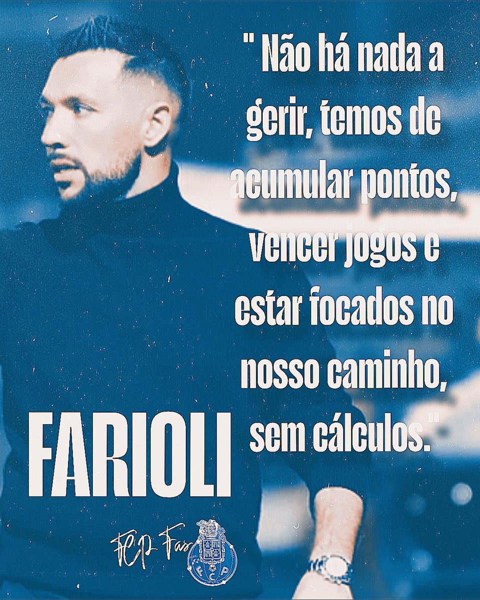 portistas2023's tweet photo. 🔵⚪ MÍSTER FARIOLI #CDTFCP
13/34 💙
#SeguimosJuntos #InvictosDeCoração #E2ERNO #AVB #Farioli #aliados #ContraTudoEContraTodos #FCPorto https://t.co/bI3DhKhNny