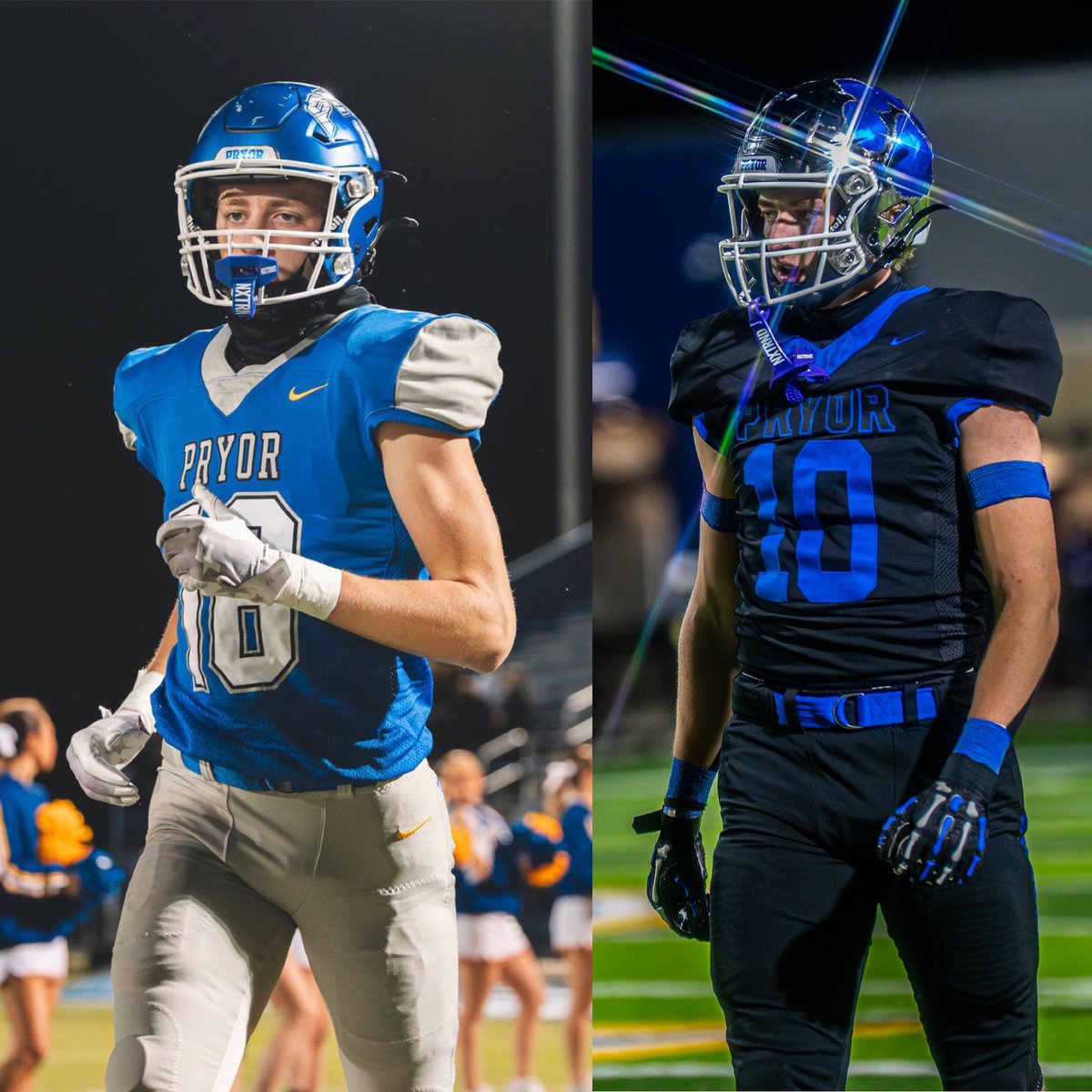 Added 30 lbs from sophomore to junior year.
The goal now? Grow even more and dominate senior season. #ClassOf2027