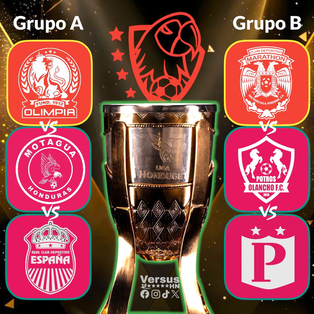VersusHN's tweet image. ⚪ #VersusHN|| 🚨 TRIANGULAR &quot;A&quot;  DE INFARTO 🤩⤵️

↪️ La Liga Nacional mediante un sorteo definió las triangulares para jugarse el boleto a la final, Olimpia jugará vs Motagua y vs Real España.

↪️ Marathón jugará vs Olancho y vs Platense

#LigaHondubet #Triangular #Noticias