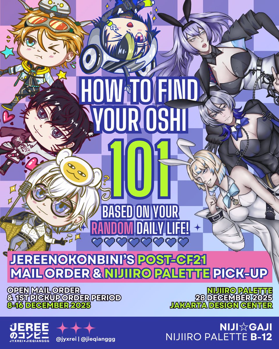 jere ジェレ 🍡【Nijiiro Palette B12 & Community Booth】 (@jyxrei
