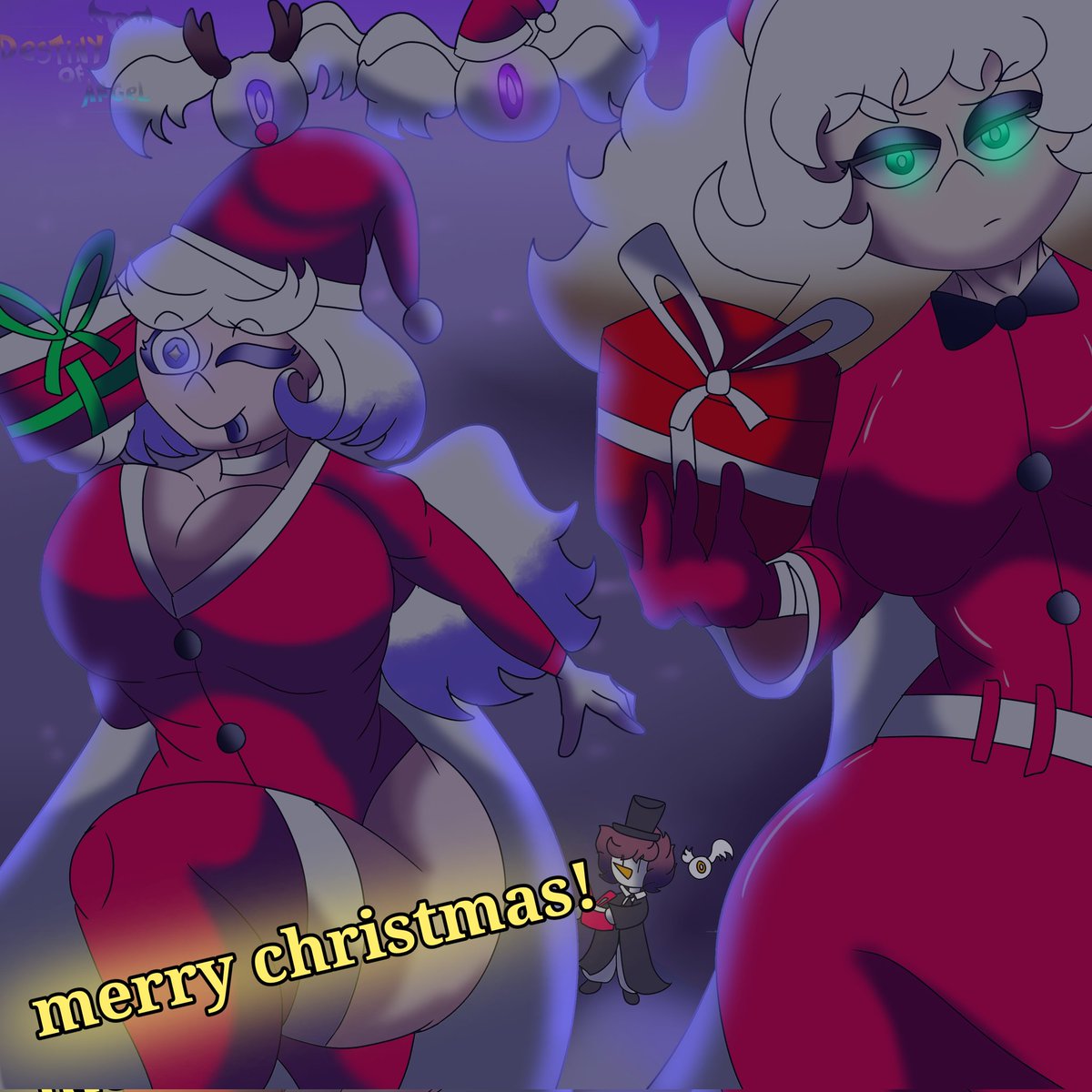 Abrahammega71's tweet photo. 🧡💚Feliz navidad💜💚

Lily, Stella y jack les desean a todos una gran navidad y les agradecen el apoyo que le han dado al proyecto( en enero espero tener listo el cap piloto .w.) 

Sigan dándoles apoyo y compartan con los demas✨

#destinyoftheangel https://t.co/kt8tQelf3g