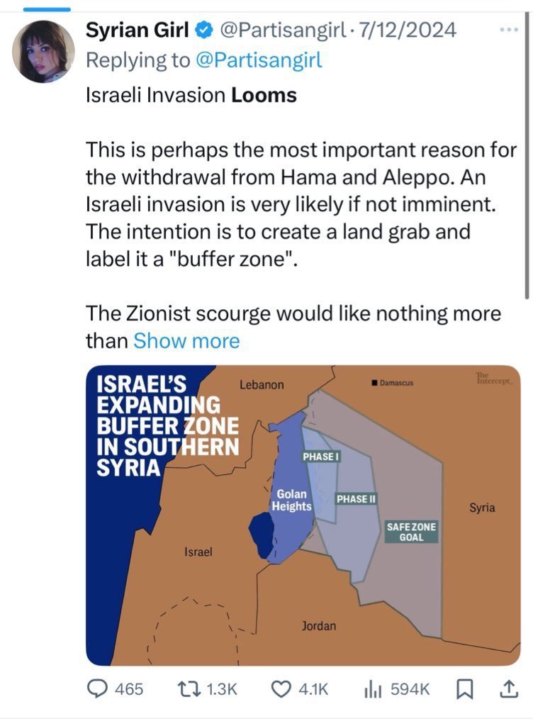 Partisangirl's tweet image. This is never going to be a day of celebration, this is a day of humiliation of Syria.

Some of us saw it coming.
