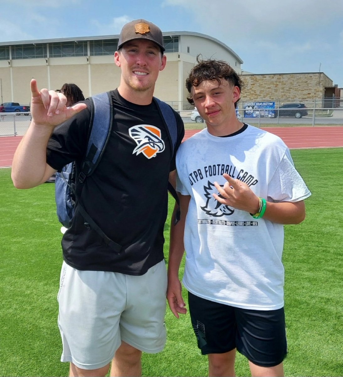 DefCon_Connor's tweet image. Another Great Prospect Camp. 
Thank you @utpbfalcons for the invite and helping prefect my throwing skills. #QB #KeepGrinding #AGTG