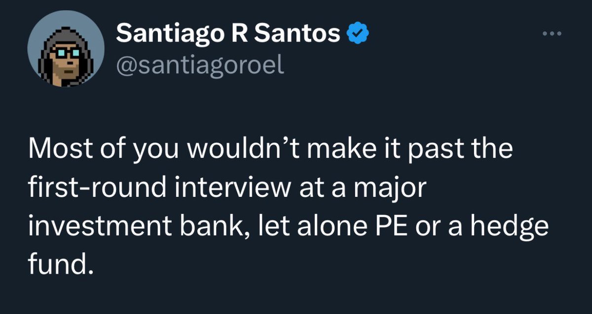 This is the douchiest thing I’ve seen on this app, but being a douche is actually based. Most people are retarded NPC’s. Santiago’s only error is caring to address the crowd