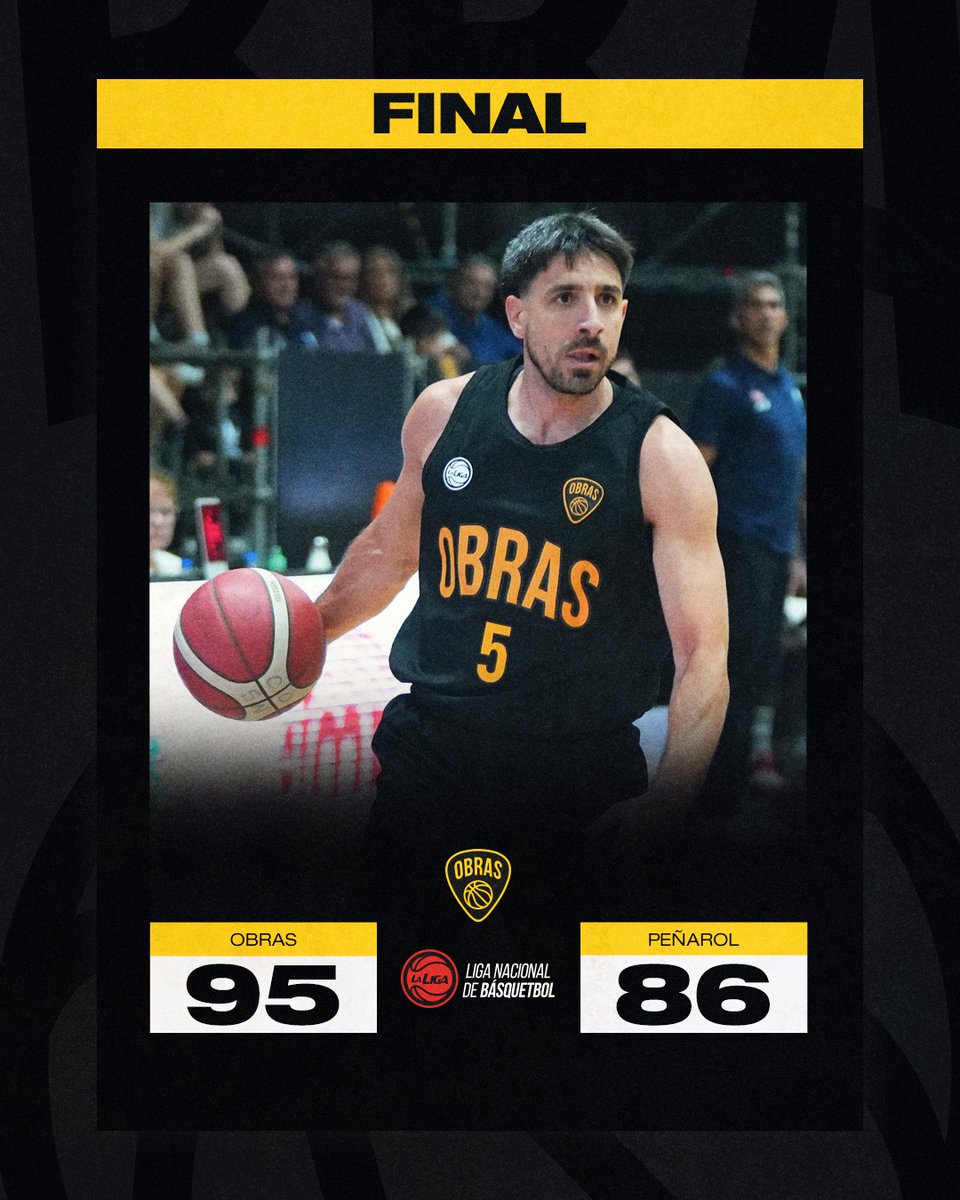 🏀 #LaLigaNacional TRIUNFO DEL ROCKERO

✅️  Remontó una desventaja de 17

🔜 Se viene la BCLA

#SomosObras 💛🖤 #SomosRock 🤘🎸