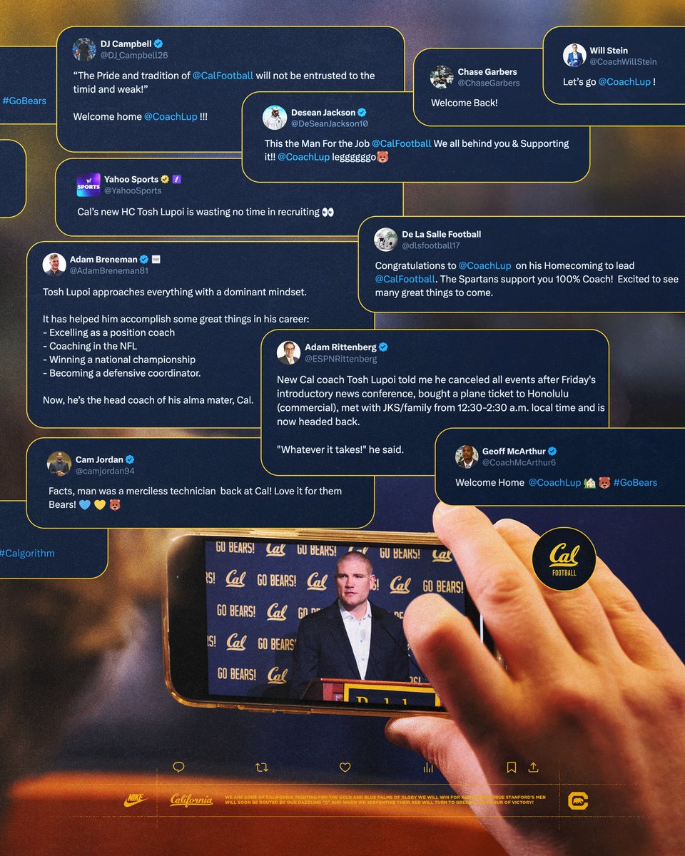 Cal Football tweet media